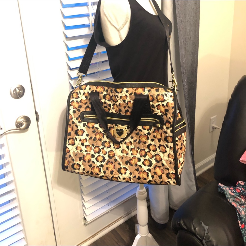 Betsey Johnson overnight bag